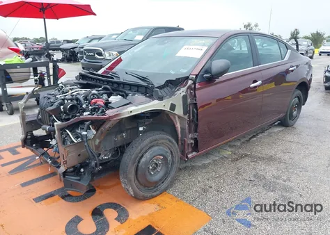 2025 Nissan Altima Sv из США, поврежденный, VIN 1N4BL4DVXSN325862